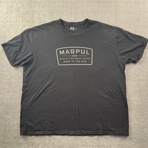 Magpul Shirt Adult 2XL XXL Black Short Sleeve Training Casual Men's
